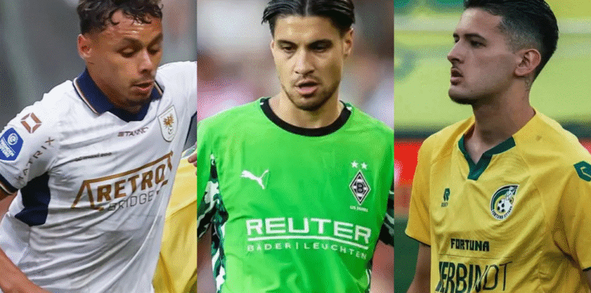 Tiga pemain Abroad Indonesia, Dean James, Kevin Diks, Justin Hubner.