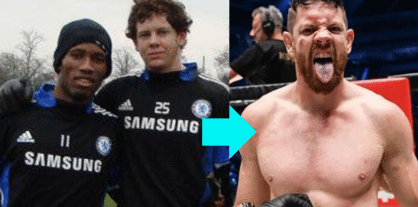 Ricardo Prasel saat masih di akademi Chelsea bersama Didier Drogba dan transformasinya menjadi petarung MMA.