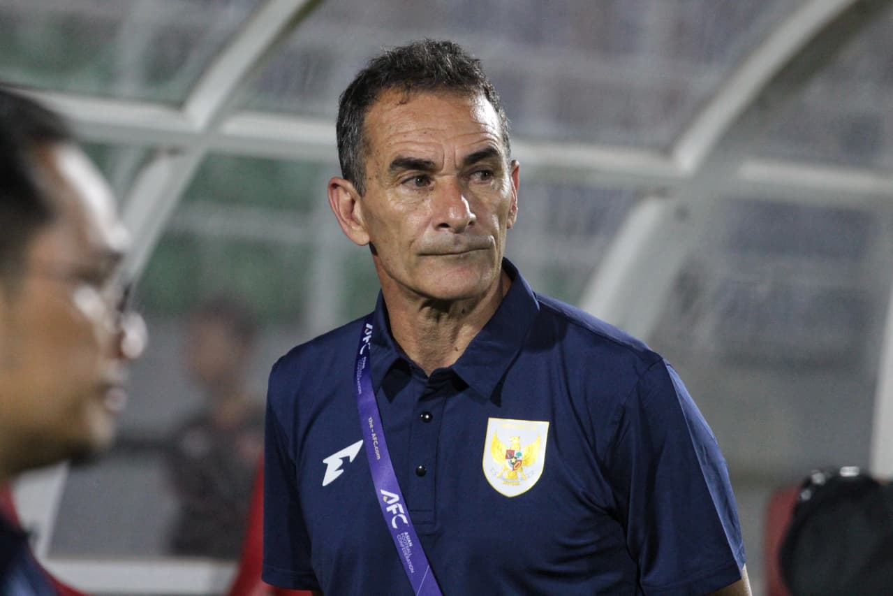 Gerald Vanenburg pelatih Timnas Indonesia U-23.