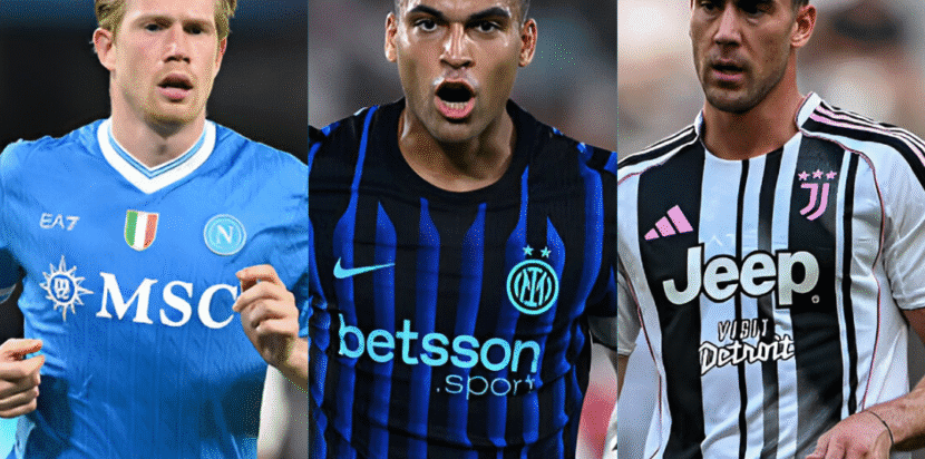 Dusan Vlahovic, Lautaro Martinez, dan Kevin De Bruyne masuk daftar pemain dengan gaji tertinggi Serie A 2025.