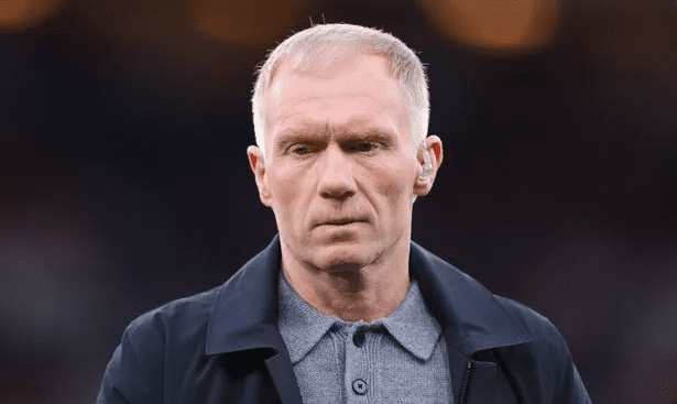Paul Scholes legenda Manchester United dan pengamat sepak bola