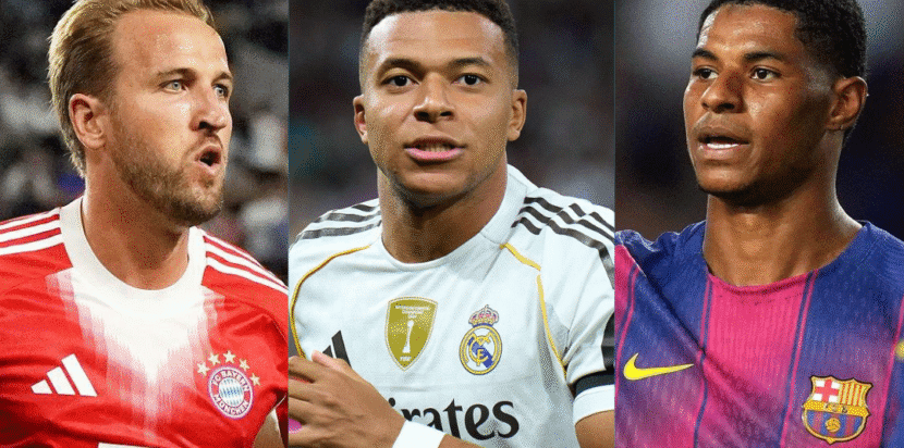 Harry Kane, Kylian Mbappe, dan Marcus Rashford menjadi bintang utama di daftar pemain terbaik Liga Champions 2025/26.