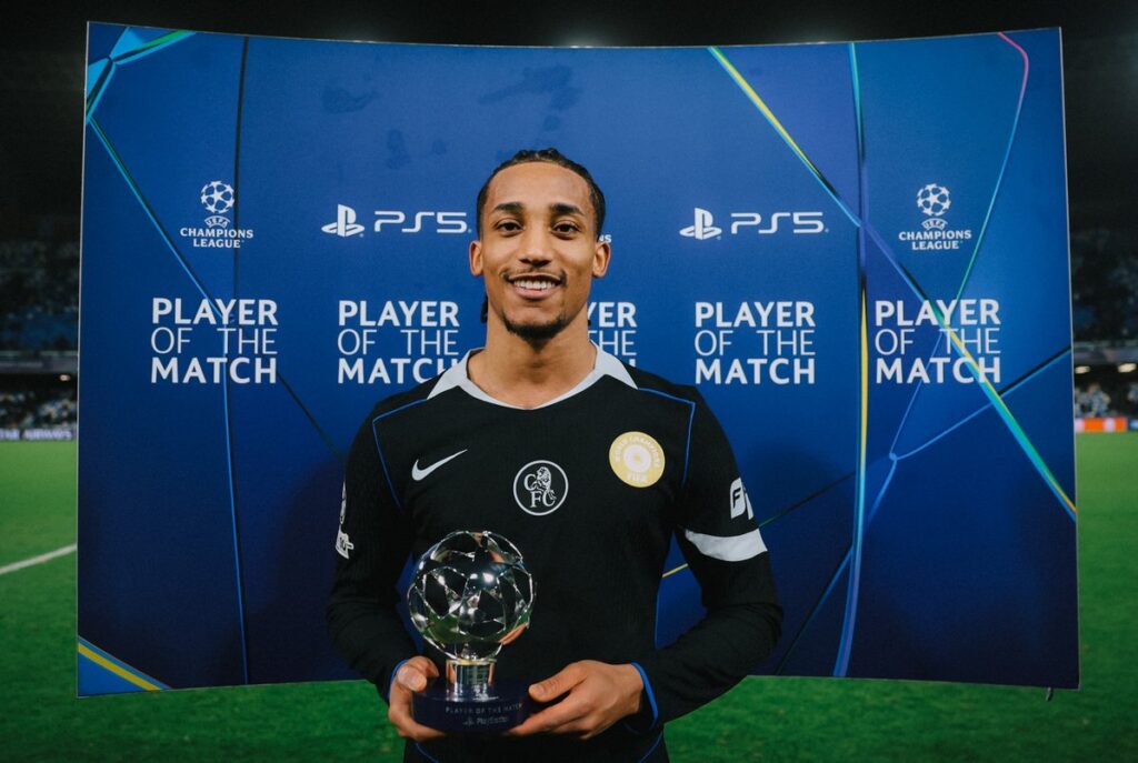 Joao Pedro terpilih sebagai Player of the Match bersama Chelsea di Liga Champions