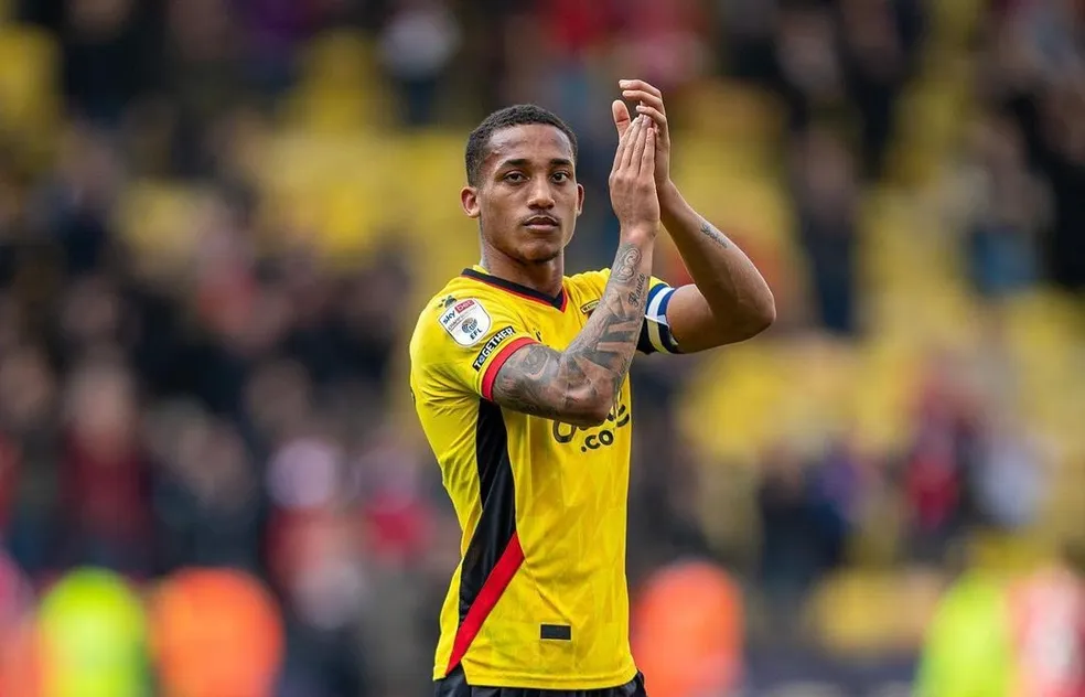 Joao Pedro saat bermain untuk Watford di kompetisi Championship Inggris