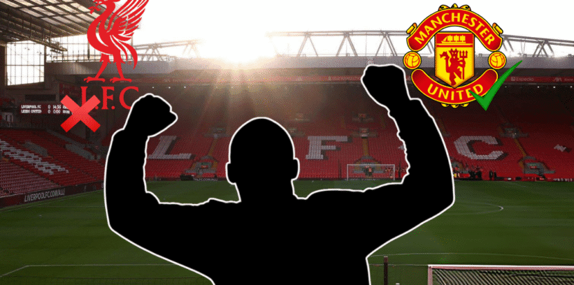 Ilustrasi penyesalan memilih Liverpool dibanding Manchester United dalam karier Premier League